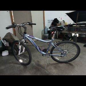 Shwin Bike of 7 speeds and front and back brakes.